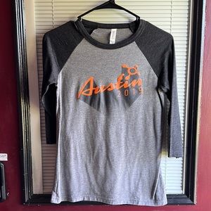 Orangetheory Fitness Baseball top extra XS